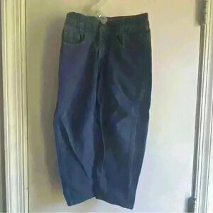 Vintage Little Levi’s size 5 orange tab dark blue jeans